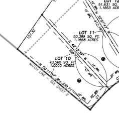 Available Lot Site Plan