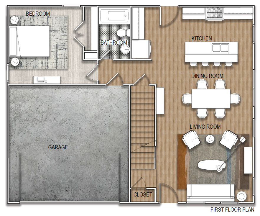 floor plan-level 1