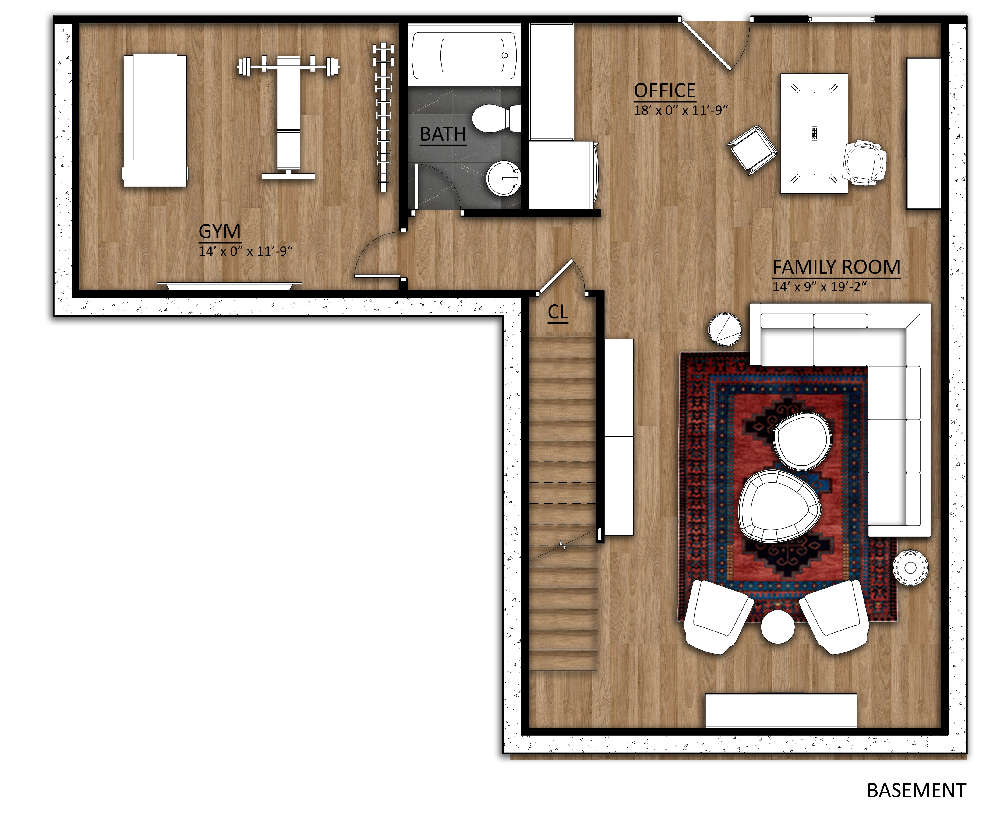 Hudson Basement Level